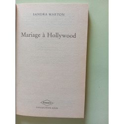 Mariage à Hollywood : Collection : Collection azur n° 1767