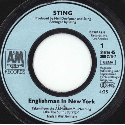 Englishman In New York