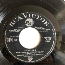 Chansons des films " Le cheval blanc " et Mon ami Joselito "