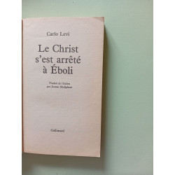 Le Christ s'est arrêté à Eboli
