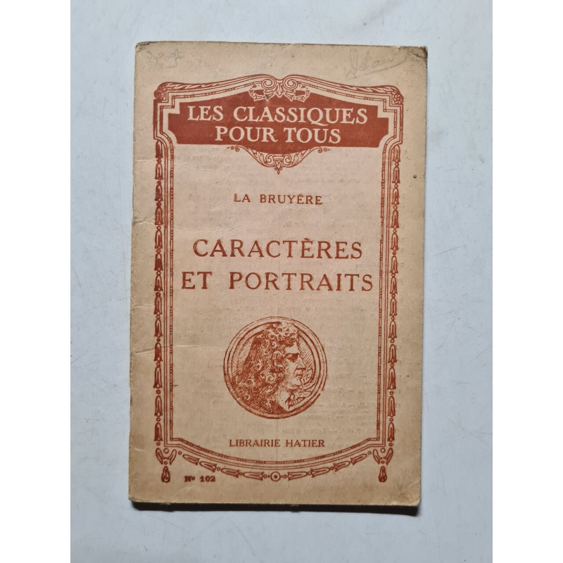 Caractères et portraits
