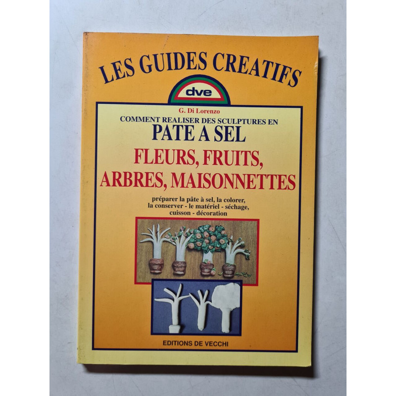 Comment réaliser des sculptures en pâte à sel. Fleurs fruits...