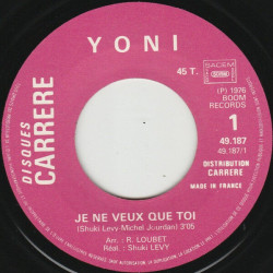 Je Ne Veux Que Toi