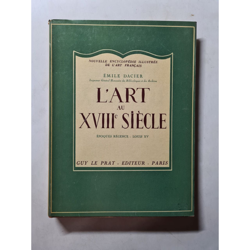 L'Art au XVIIIe Siècle
