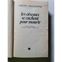 Les oiseaux se cachent pour mourir