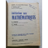 Initiation aux mathématiques