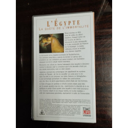 VHS - Égypte: La quête de l'immortalité