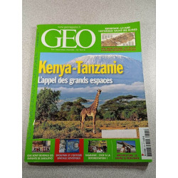 GEO n°344 Kenya-Tanzanie. L'appel des grands espaces