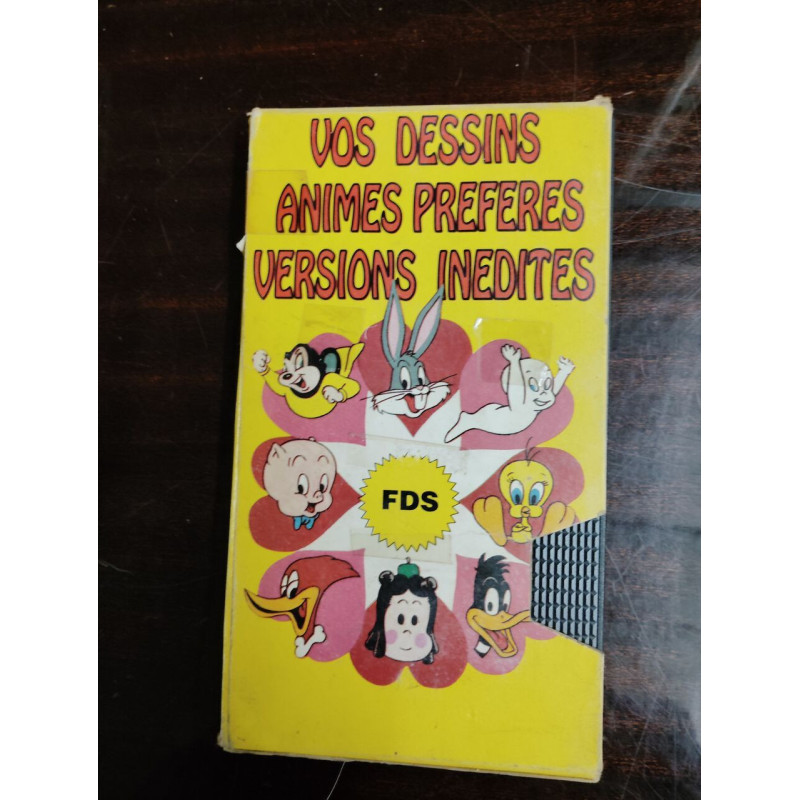 VHS - Vos dessins animés préférés versions inédites