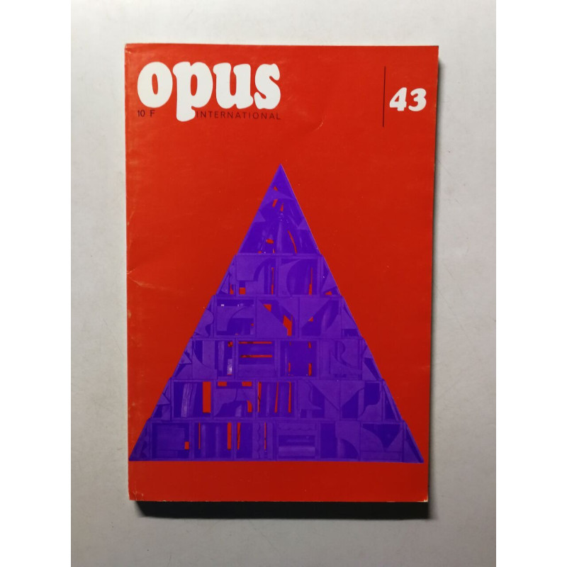 Opus International nº 43 1973