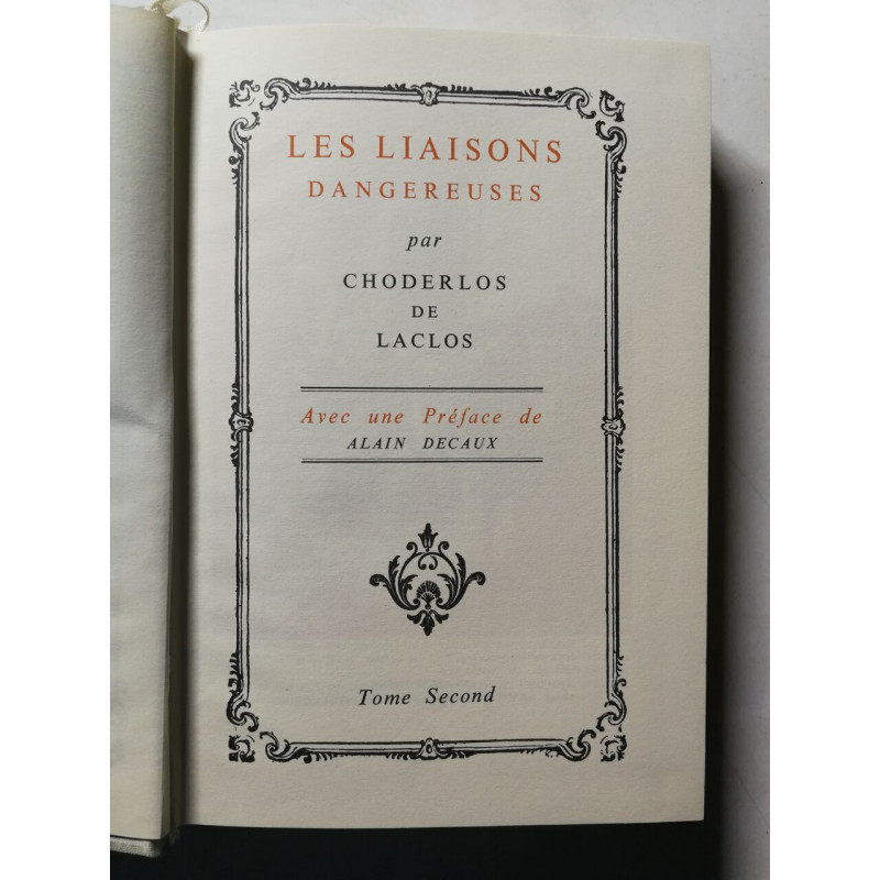 Les Liaisons Dangereuses