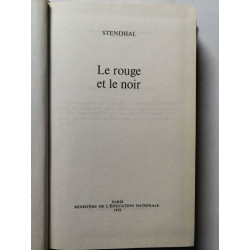 Le rouge et le noir