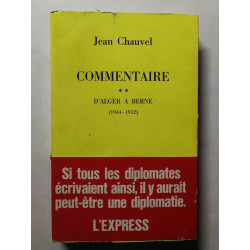 Commentaire d'Alger à Berne
