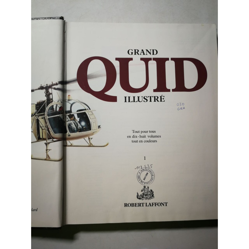 Grand Quid Illustré volume 1