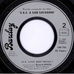Bande Originale Du Film "S.A.S. A San Salvador"