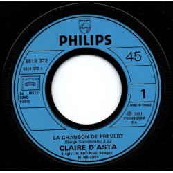 La Chanson De Prévert / Toi Le Musicien