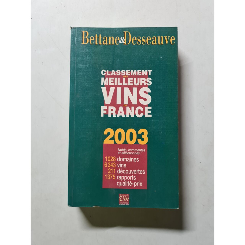 Classement des meilleurs vins de France