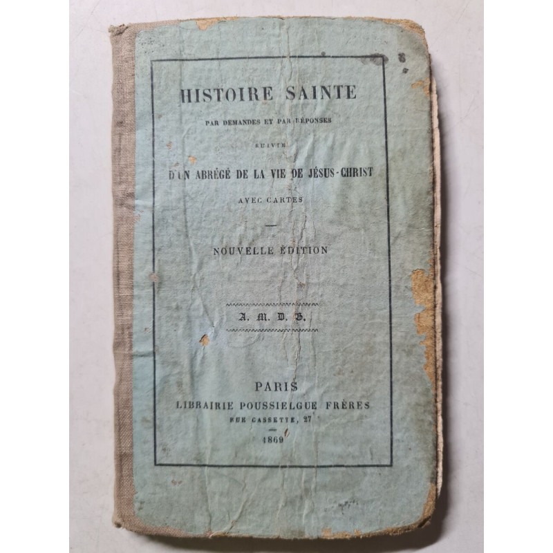 Histoire Sainte