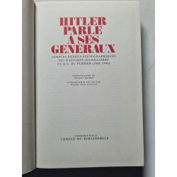 Hitler parle à ses généraux