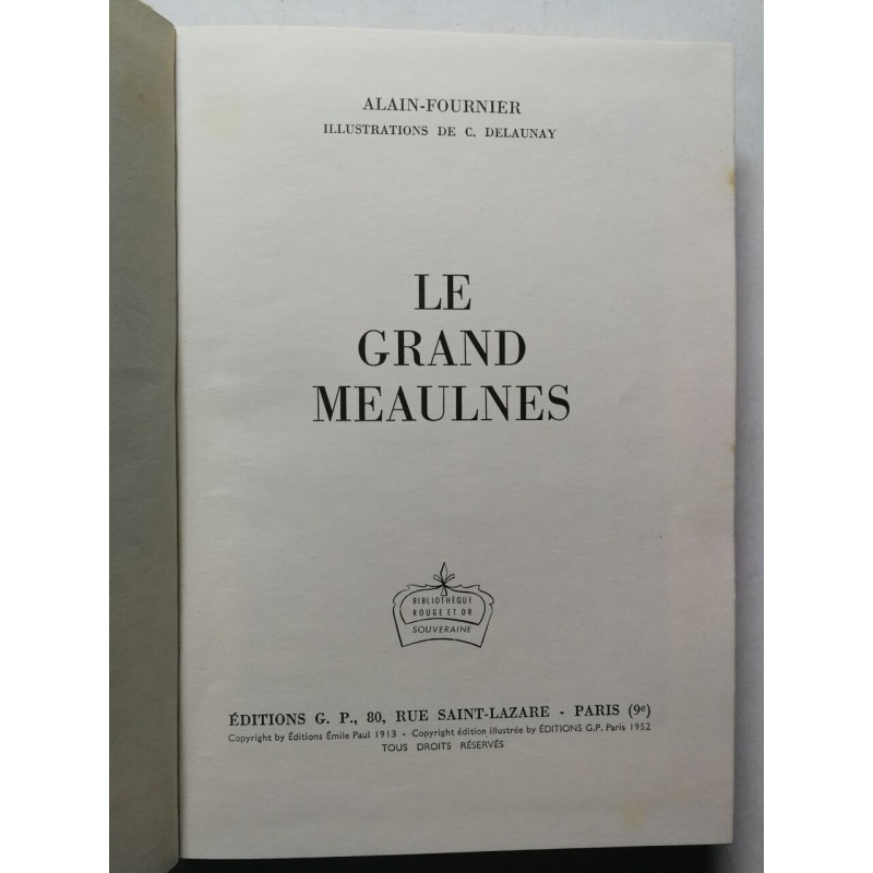 Le Grand Meaulnes