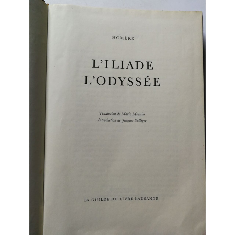 L'Iliade L'Odyssée