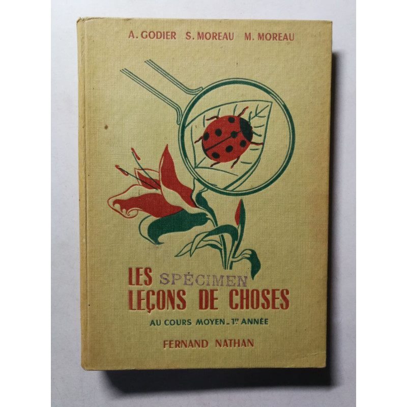 Les spécimen leçons de choses