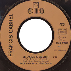 Je L'aime A Mourir / Les Chemins De Traverse