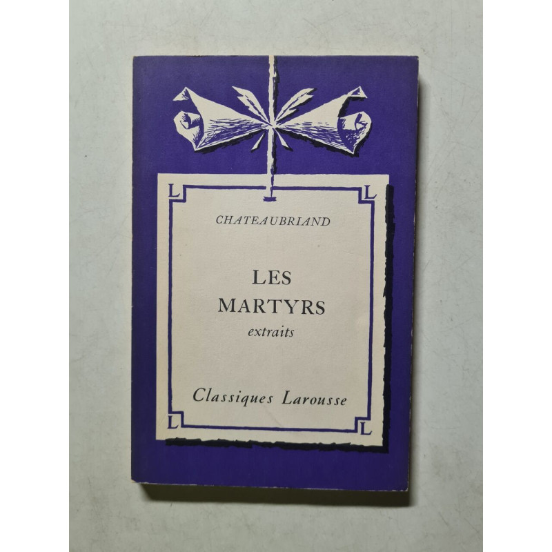 Les Martyrs extraits