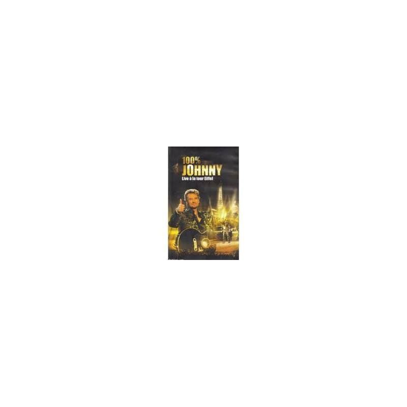 Vhs - 100% johnny live à tour effel