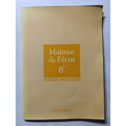 Maîtrise de l'écrit