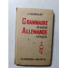 Grammaire de la prose allemande simple