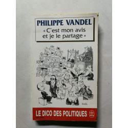 « C'est mon avis et je le partage »