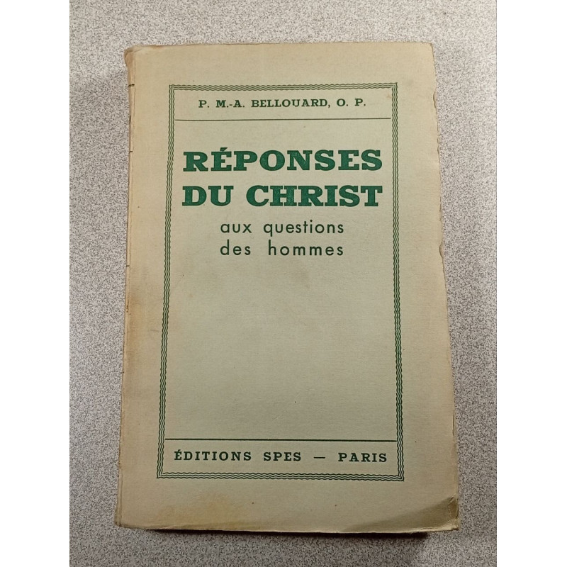 Réponses du Christ aux questions des hommes