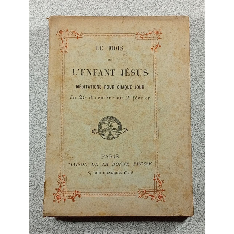 Le Mois de l'Enfant Jésus