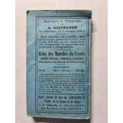Almanach de l'Indre pour l'an 1890