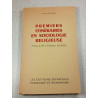 Premiers itinéraires en sociologie religieuse
