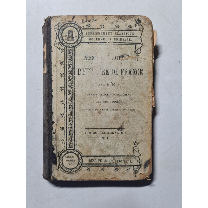 Première notion d'histoire de France