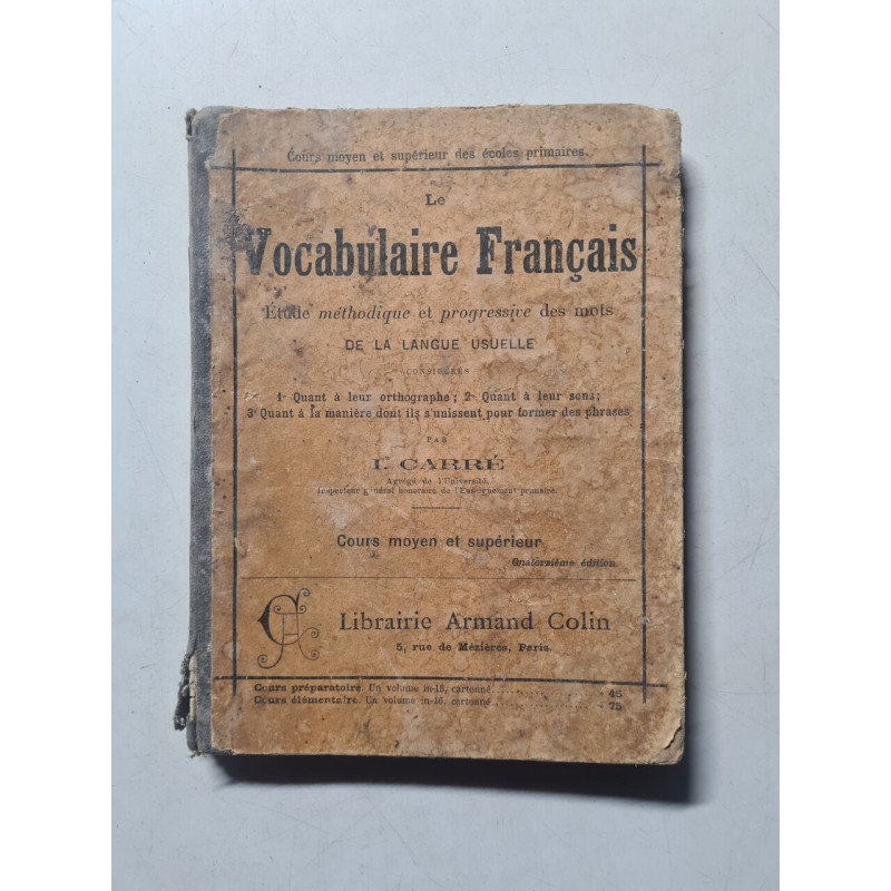 Vocabulaire Français