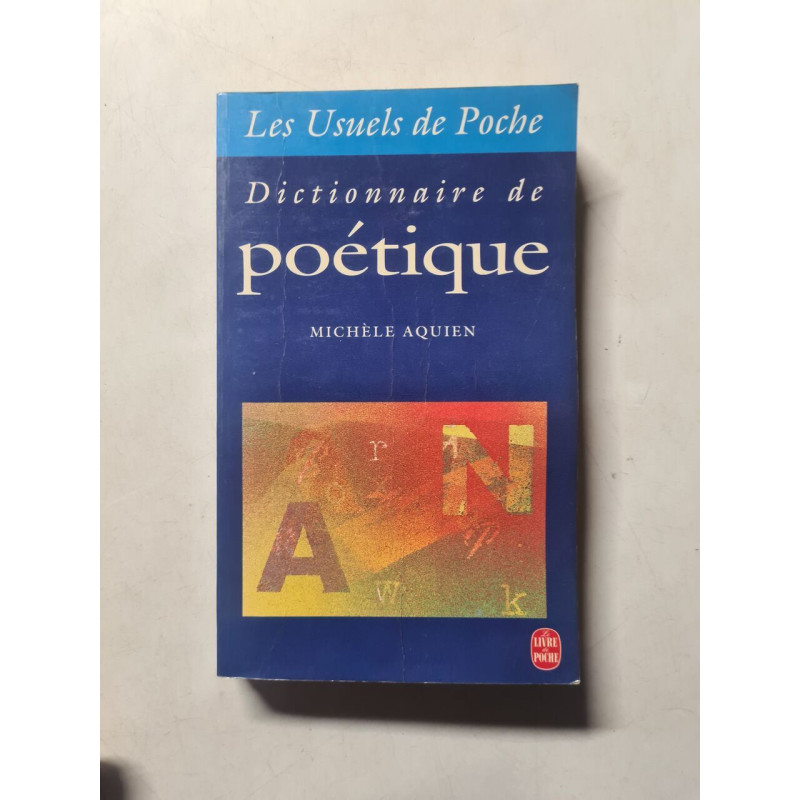 Dictionnaire de poétique