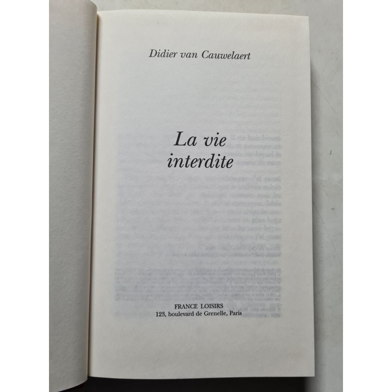 La vie interdite