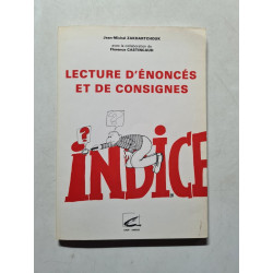 Lecture d'énoncés et de consignes