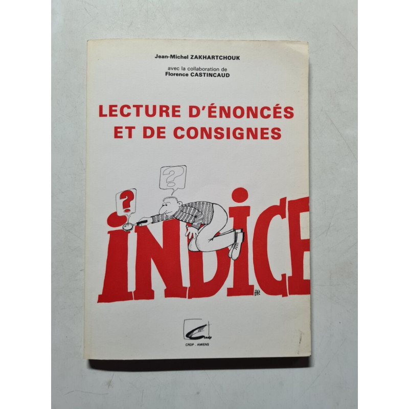 Lecture d'énoncés et de consignes