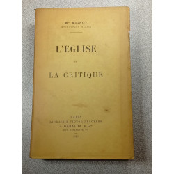 L'Église et la critique