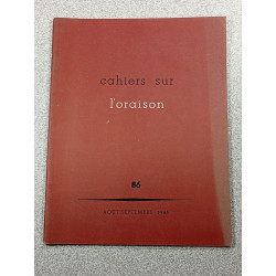 Cahiers sur l'oraison 86
