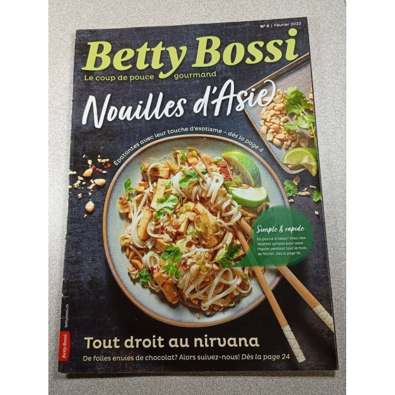 Betty Bossi n°2: Nouilles d'Asie