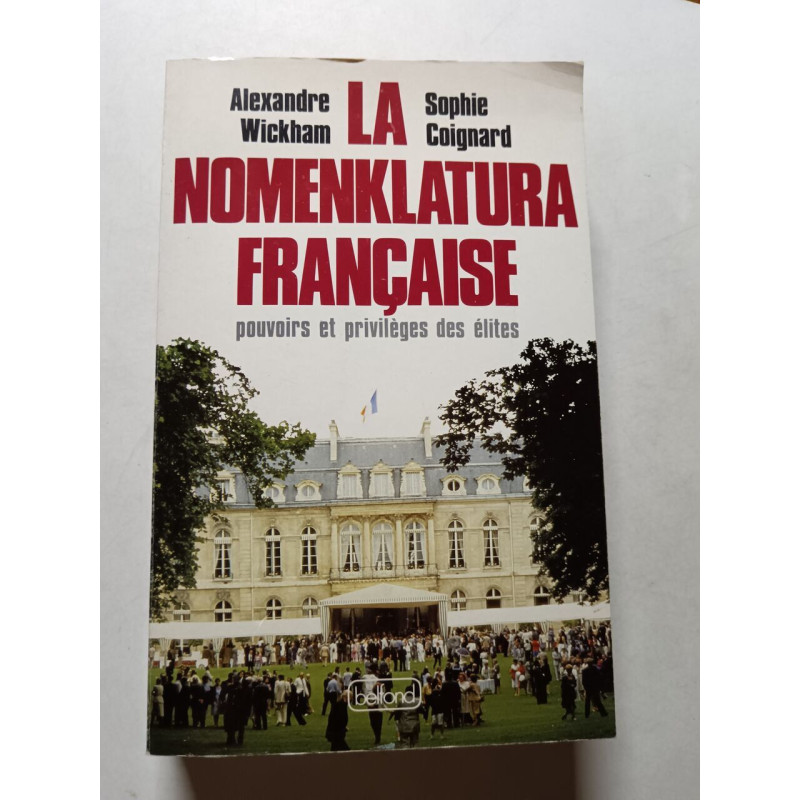 La Nomenklatura Française