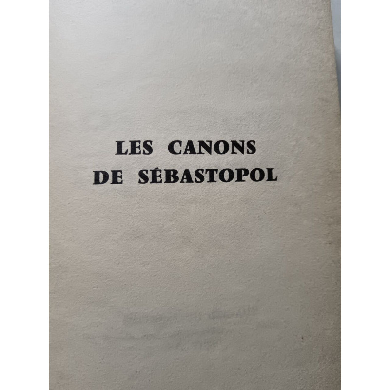 Les canons de sebastopol