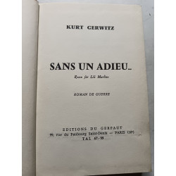 Sans un adieu