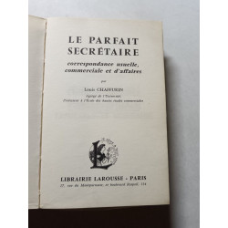 Le parfait secrétaire
