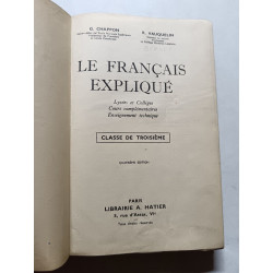 Le Français expliqué